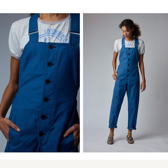 Caron Callahan BRIA jumpsuit/coveralls/overalls MULBERRY - Size M 6/8 EUC! Yummy - Picture 9 of 10